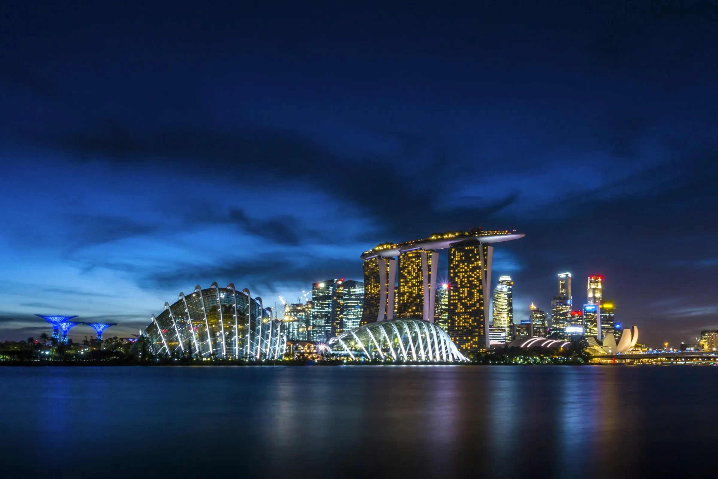 Boardroom overlooking Marina Bay